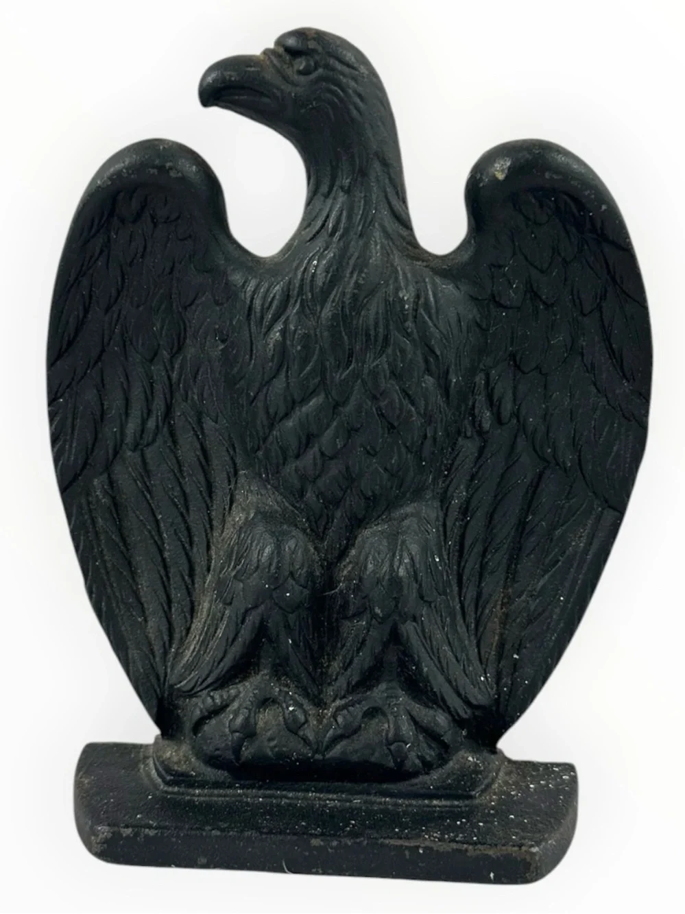 Vintage Cast Iron American Eagle Bookend Federal Americana Patriotic Decor